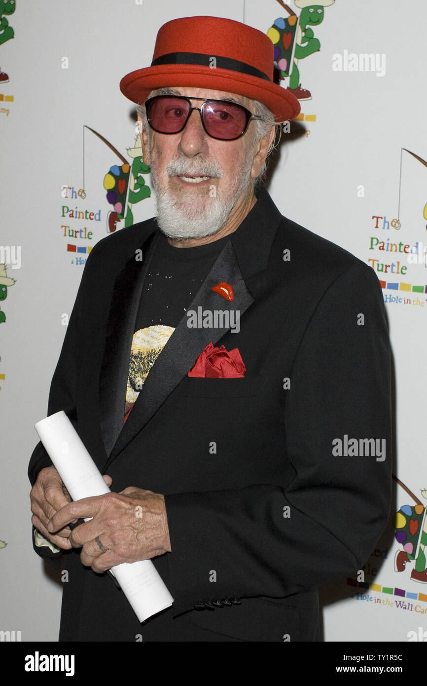 Producer Lou Adler arrives on the press line at the 35th Anniversary Tribute to the Rocky Horror Picture Show at the Wiltern Theatre in Los Angeles on Thursday, October 28th, 2010. The evening's Tribute benefits the Painted Turtle, one of Paul Newman's Hole in the Wall Camps    UPI/Jonathan Alcorn Stock Photo