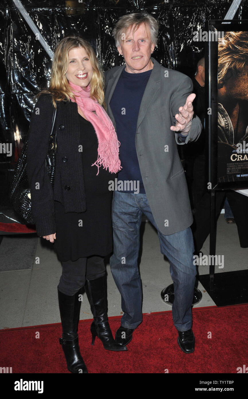 LOS ANGELES, CA. December 08, 2009: Gary Busey & wife at the Los ...