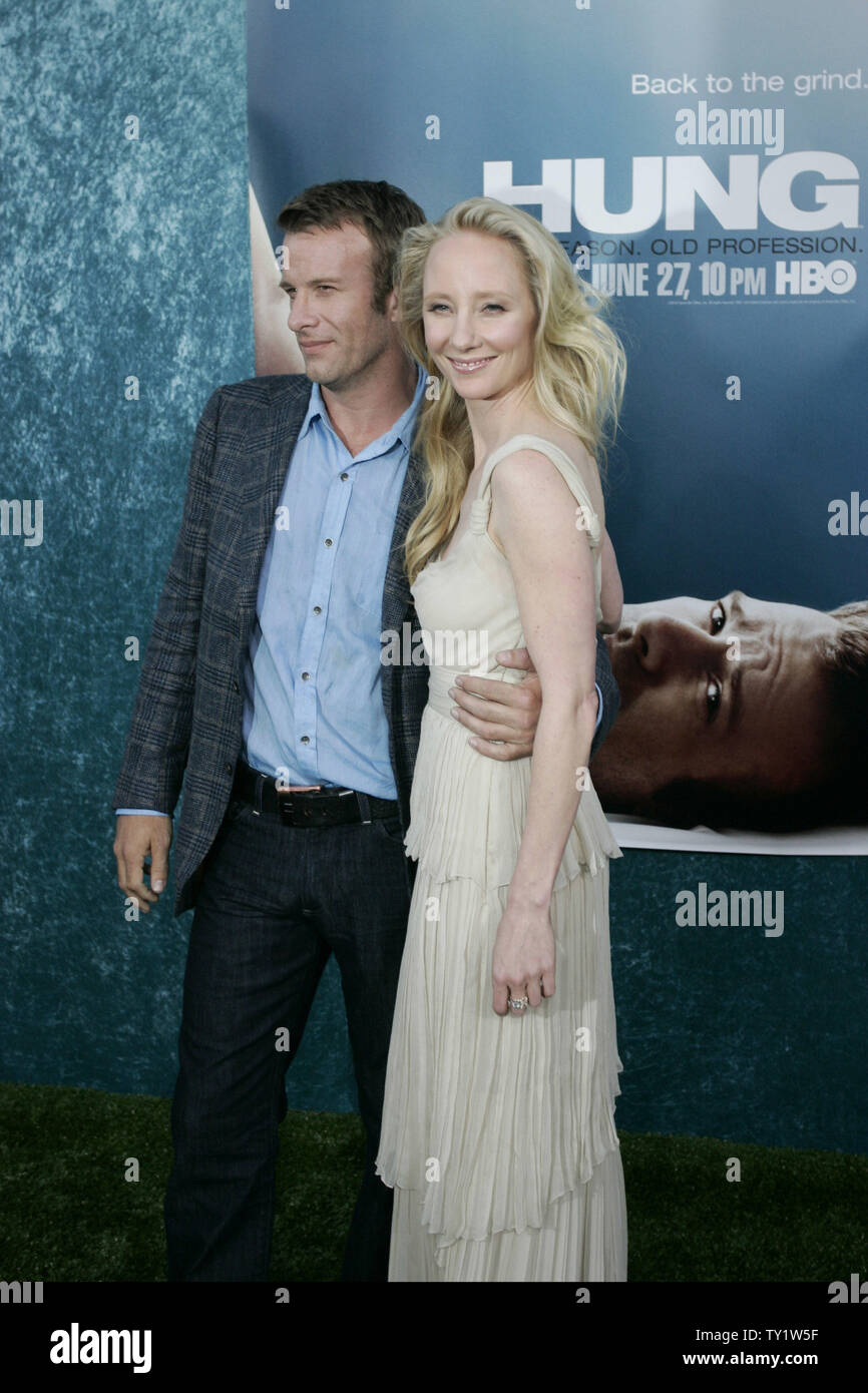 Thomas Jane and Anne Heche, stars of the HBO Comedy Series "Hung