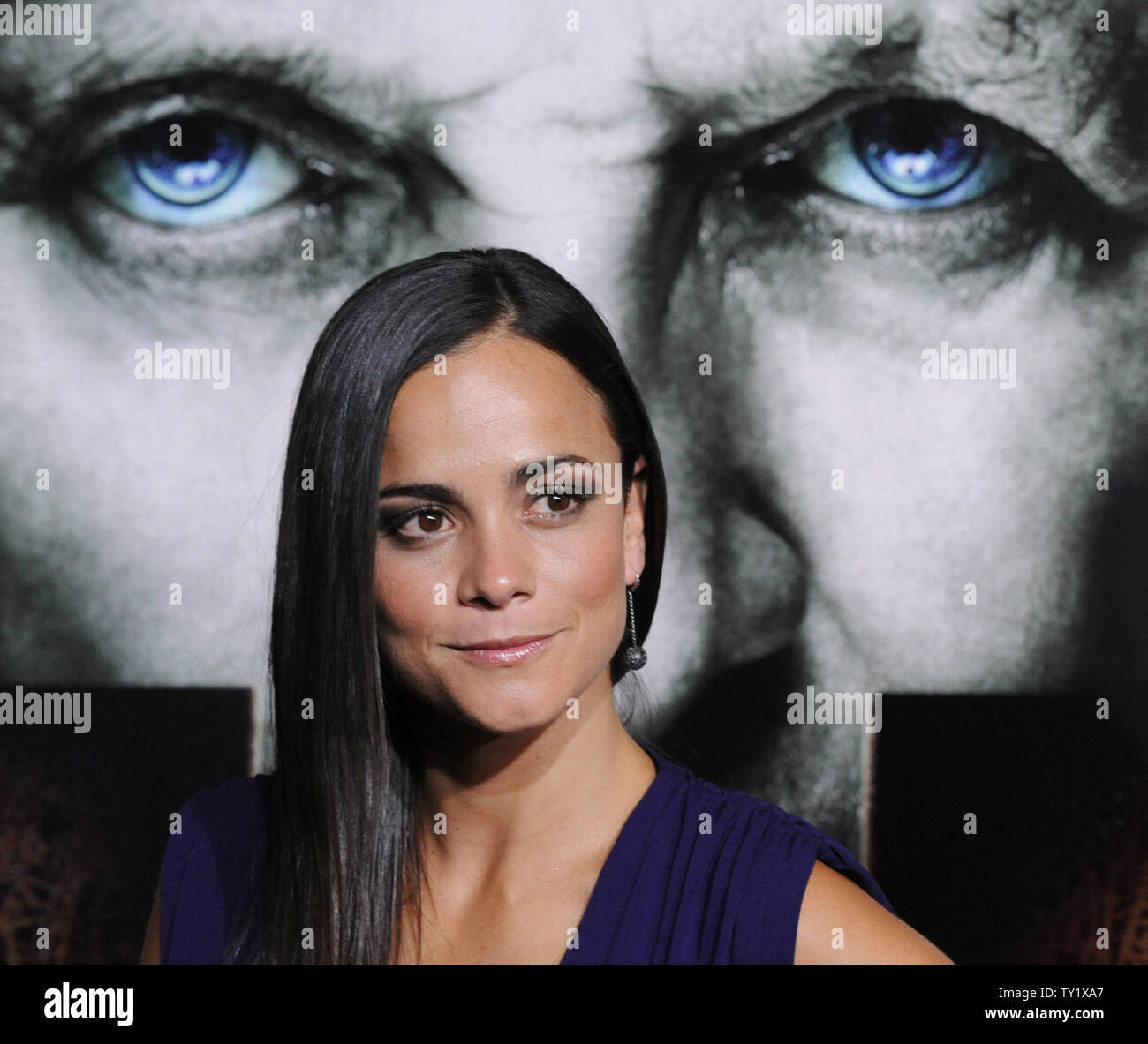 Braga Rite Actress Alice Braga, a cast member in the motion picture thriller
