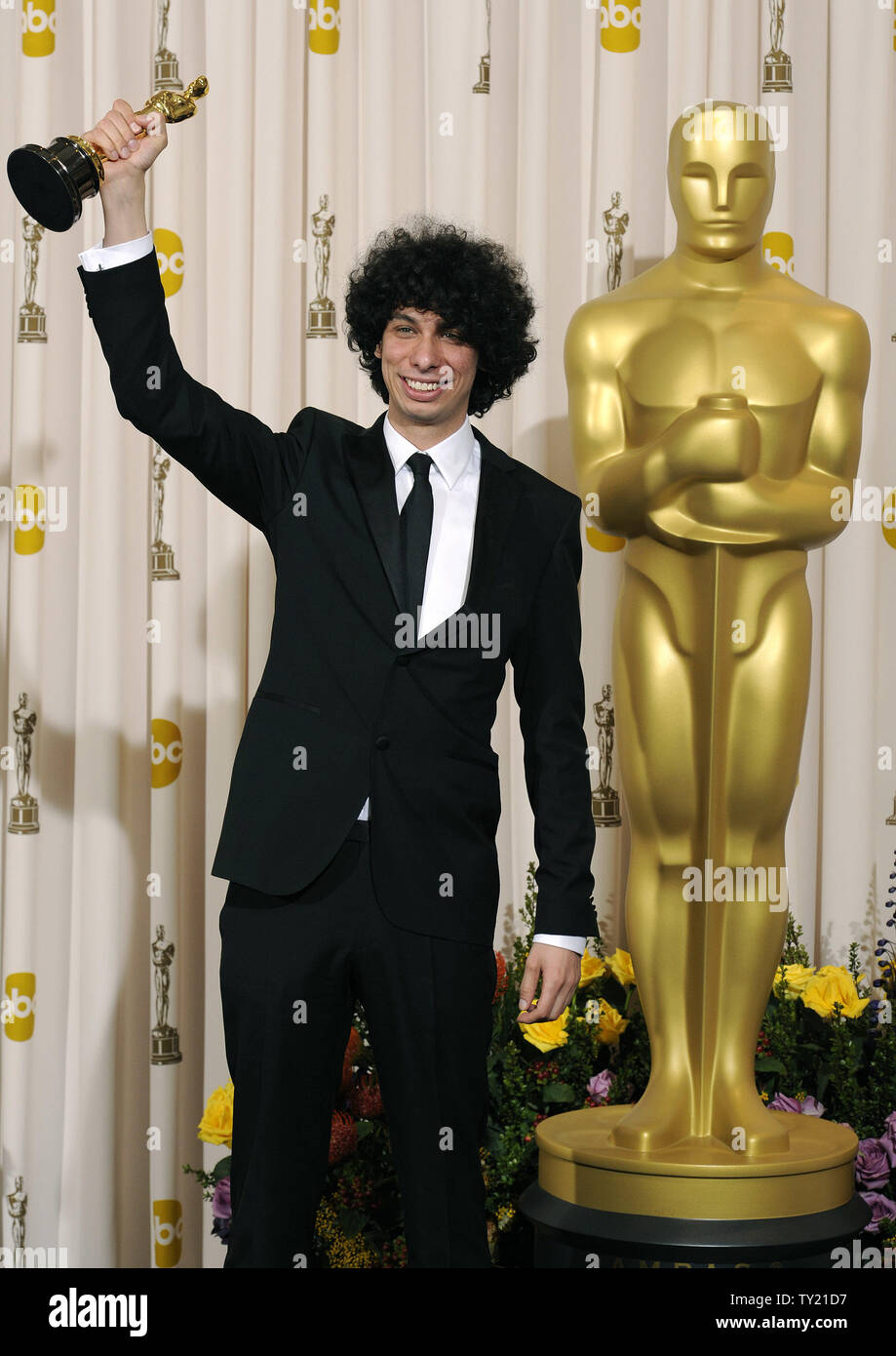 Best Live Action Short Film Winner Luke Matheny For God Of Love Poses 