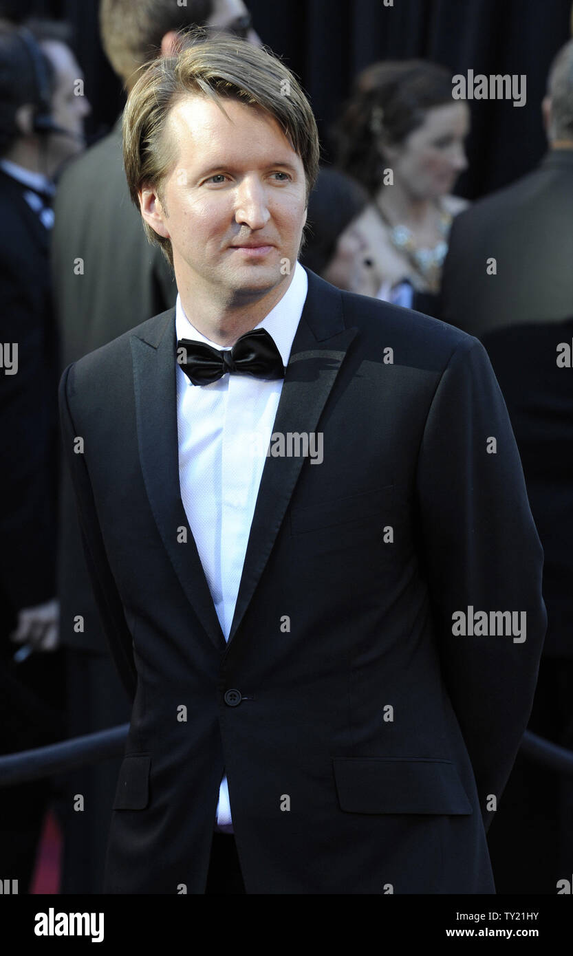Tom Hooper arrives on the red carpet at the 83rd annual Academy Awards