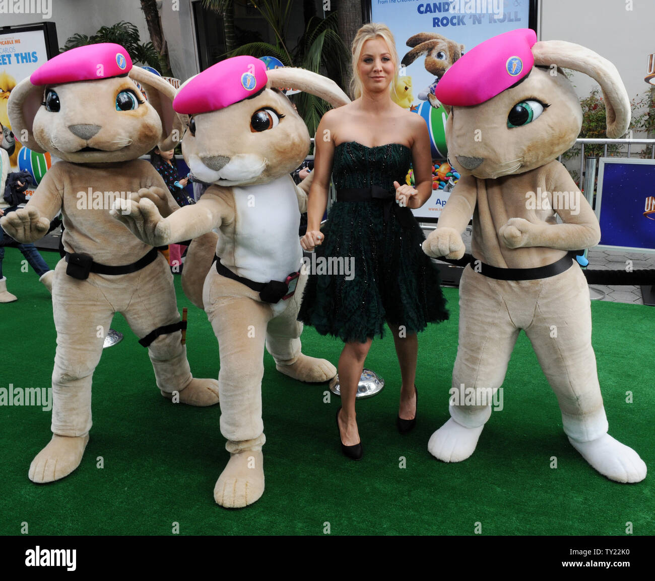 Actress Kaley Cuoco, the voice of Sam in the animated motion picture comedy Actress Kaley Cuoco, the voice of Sam in the animated motion picture comedy