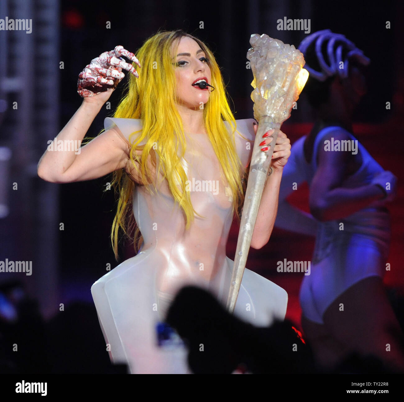 Singer Lady Gaga performs 