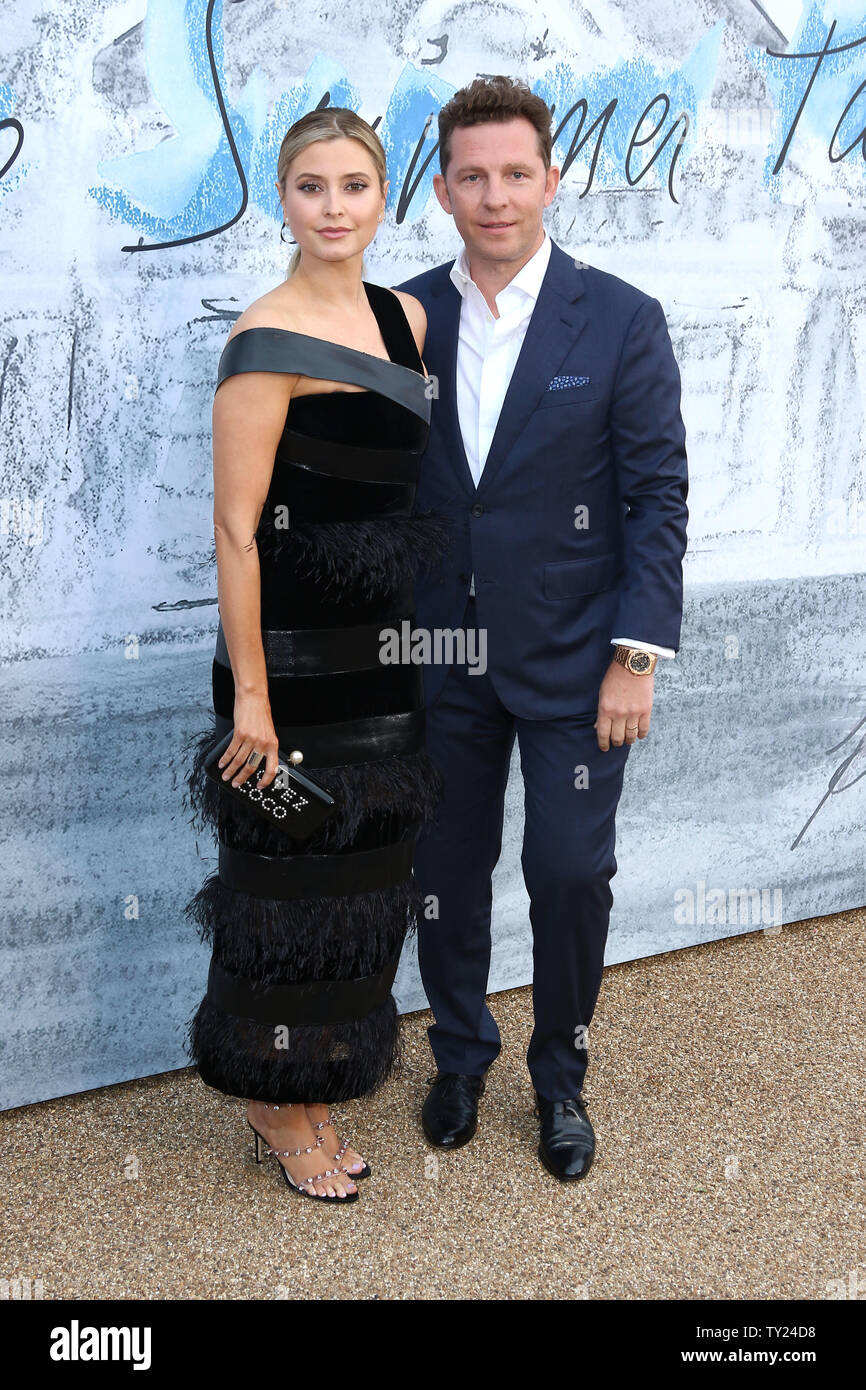Holly Valance and Nick Candy, The Summer Party 2019, Serpentine Galleries, London, UK, 25 June 2019, Photo by Richard Goldschmidt Stock Photo