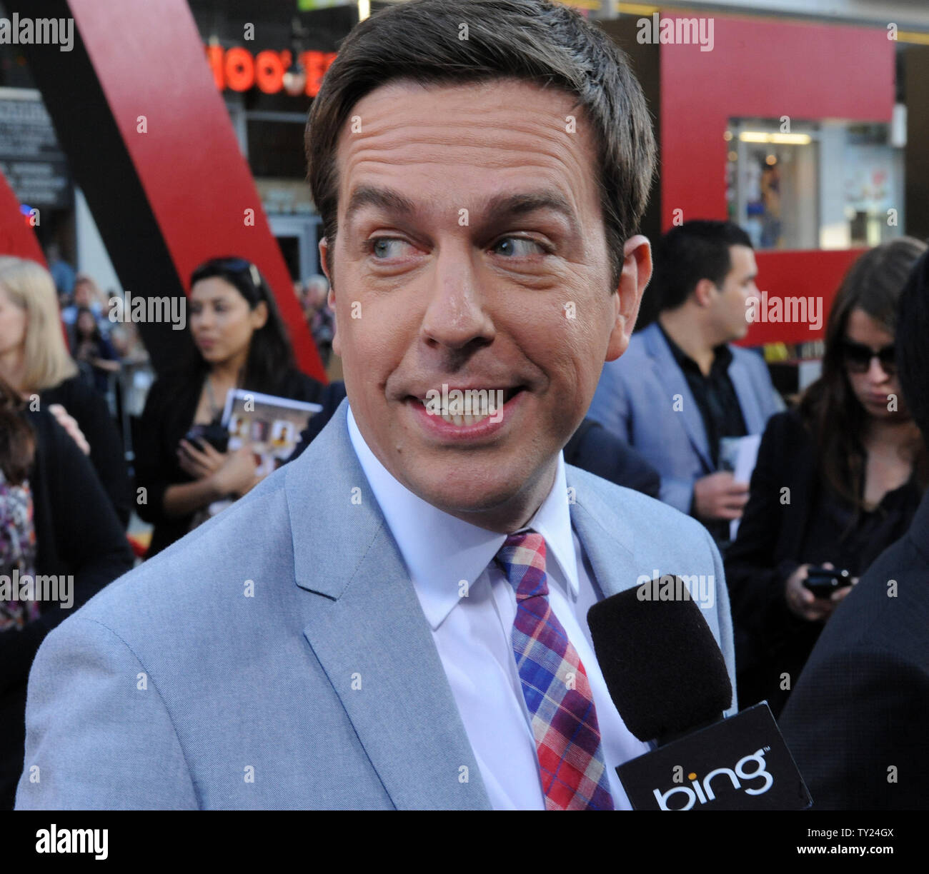 Ed Helms, a cast member in the motion picture comedy