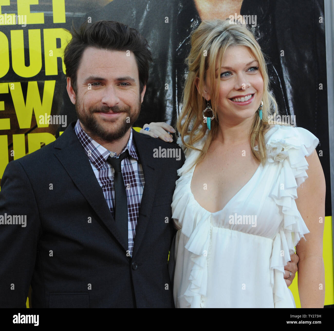 Charlie Day, wife Mary Elizabeth Ellis – Stock Editorial Photo ©  Jean_Nelson #46394889