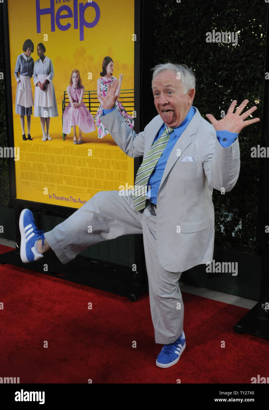 Leslie Jordan, a cast member in the motion picture drama "The Help",  attends the premiere of the film at the Academy of Motion Picture Arts and  Sciences in Beverly Hills, California on