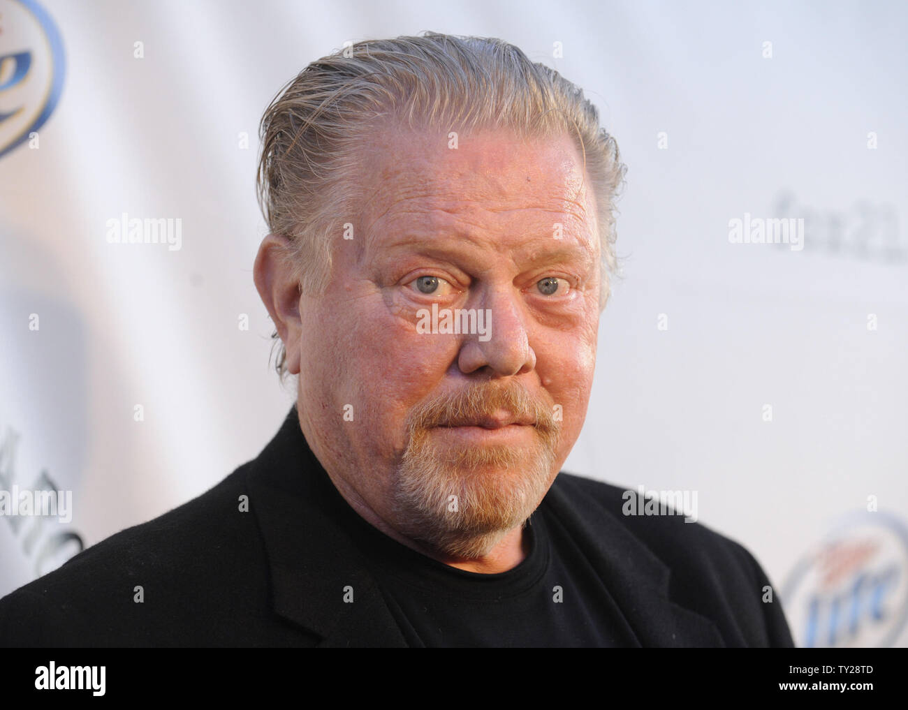 Cast member William Lucking attends the Sons of Anarchy, Season 4 premiere screening at the Arclight Theatre in the Hollywood section of Los Angeles on August 30, 2011.      UPI/Phil McCarten Stock Photo