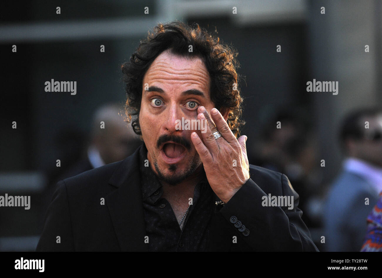 Cast member Kim Coates attends the Sons of Anarchy, Season 4 premiere screening at the Arclight Theatre in the Hollywood section of Los Angeles on August 30, 2011.      UPI/Phil McCarten Stock Photo