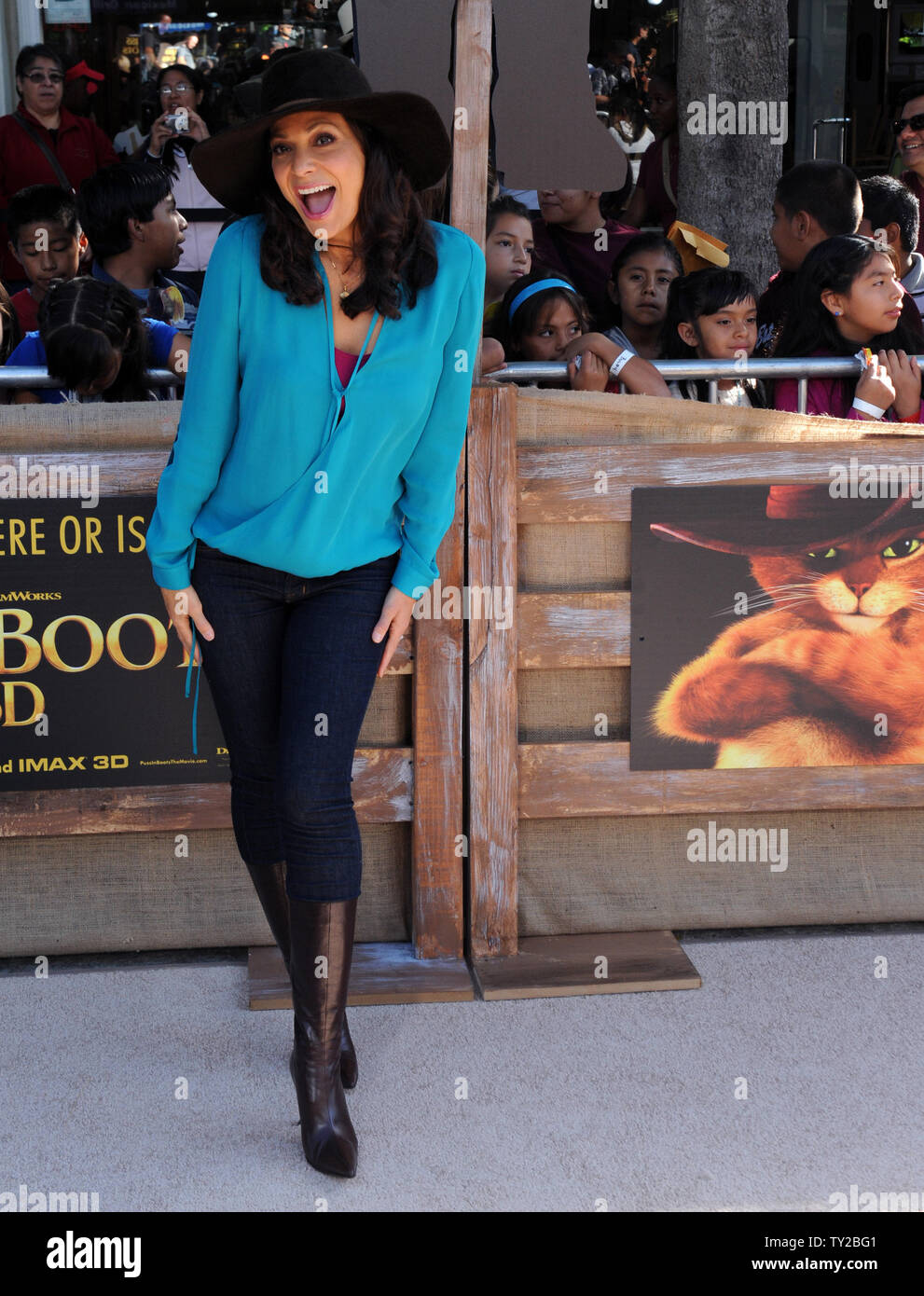 Actress Constance Marie, the voice of Imelda in the motion picture