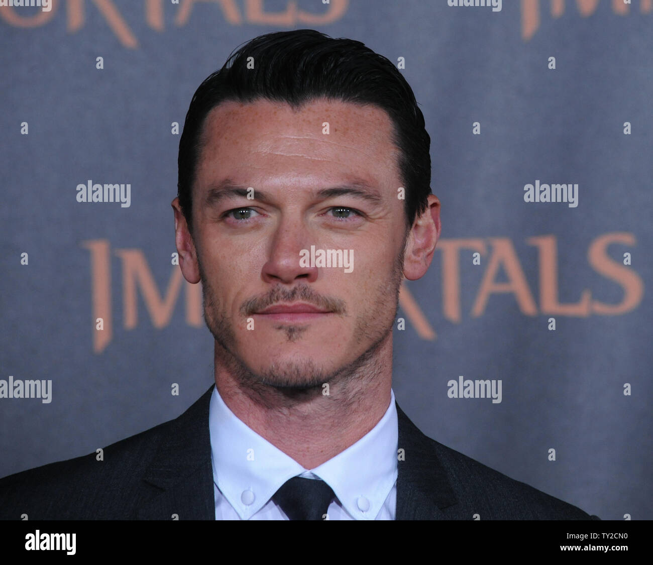 Actor Luke Evans, a cast member in the motion picture fantasy