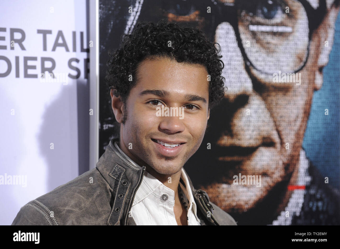 Actor Corbin Bleu attends the premiere of “Tinker Tailor Soldier Spy