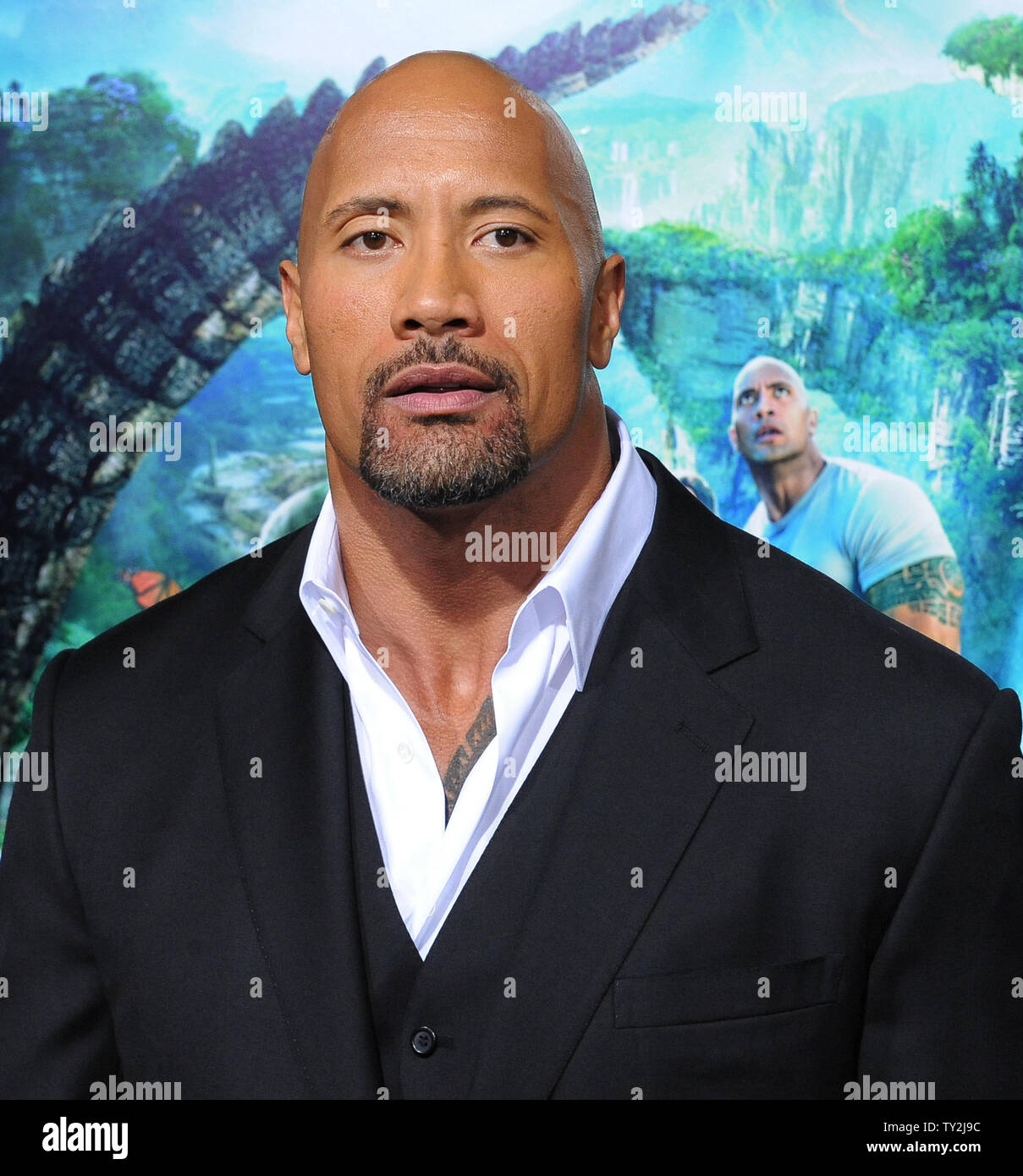 Dwayne Johnson, a cast member in the motion picture scifi fantasy