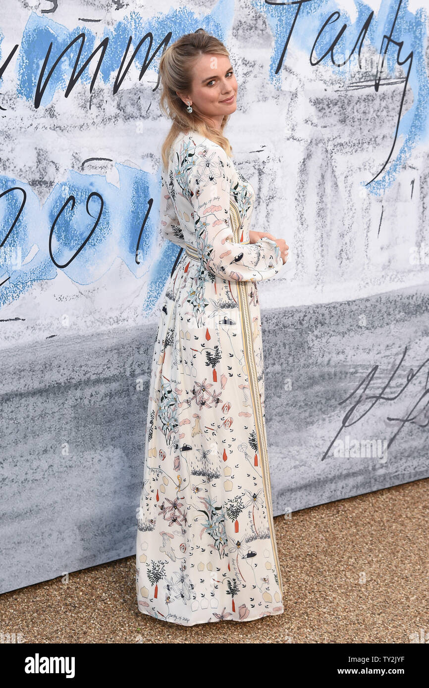 LONDON, UK. June 25, 2019: Cressida Bonas arriving for the Serpentine