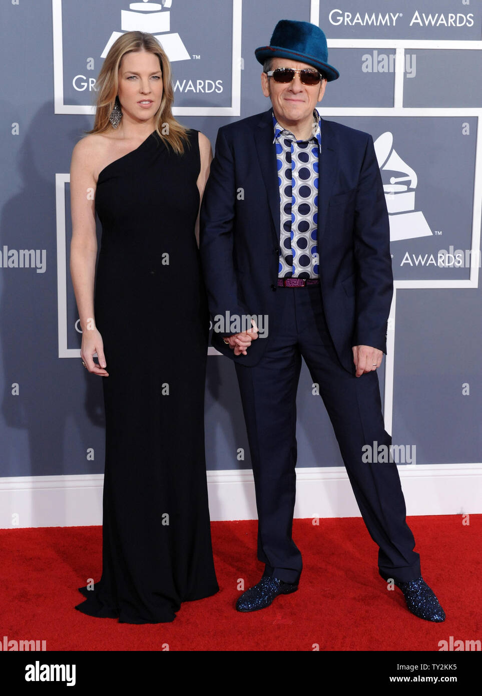 Elvis costello wife diana krall hi-res stock photography and images - Alamy