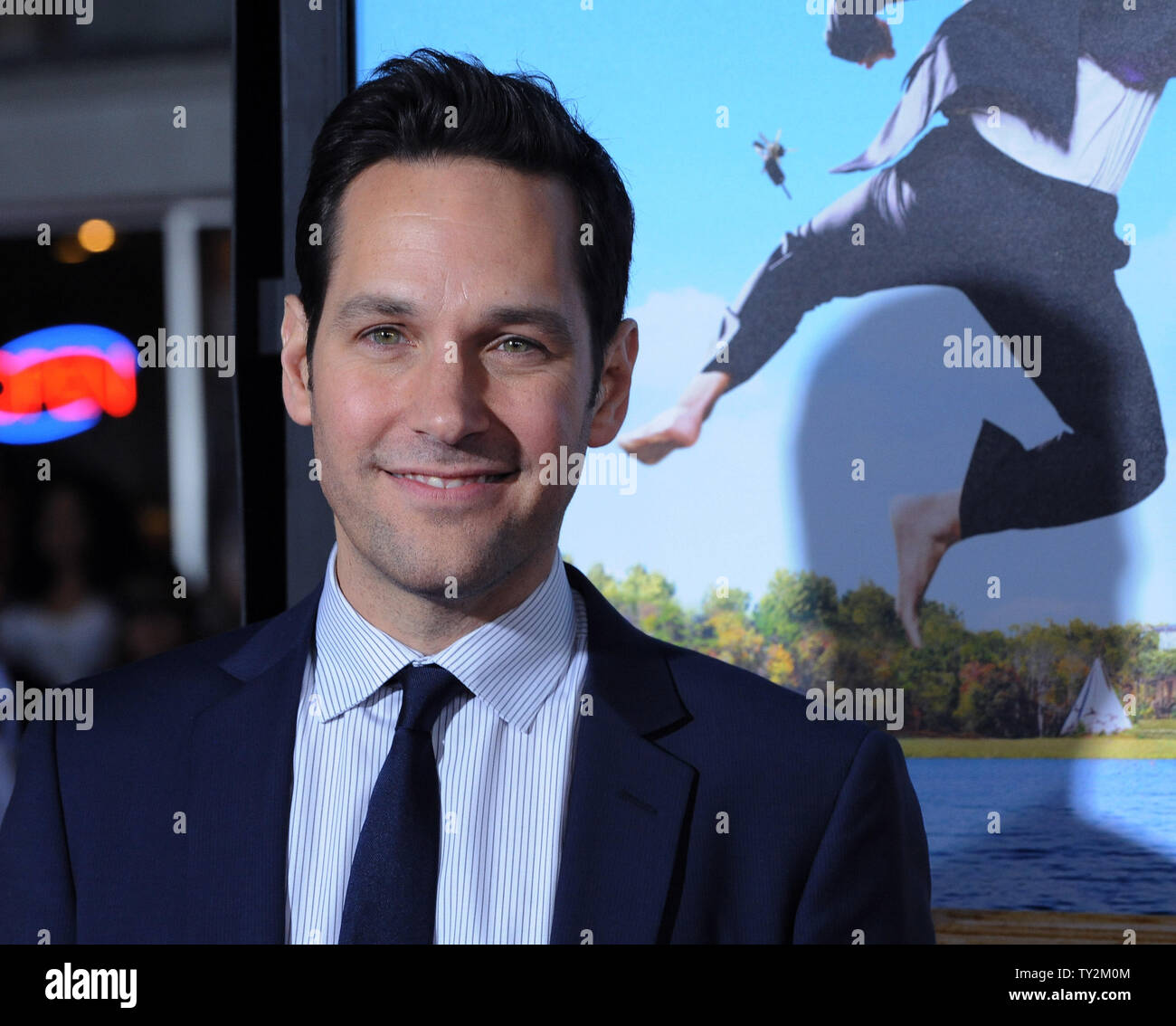 Paul Rudd, a cast member in the motion picture comedy