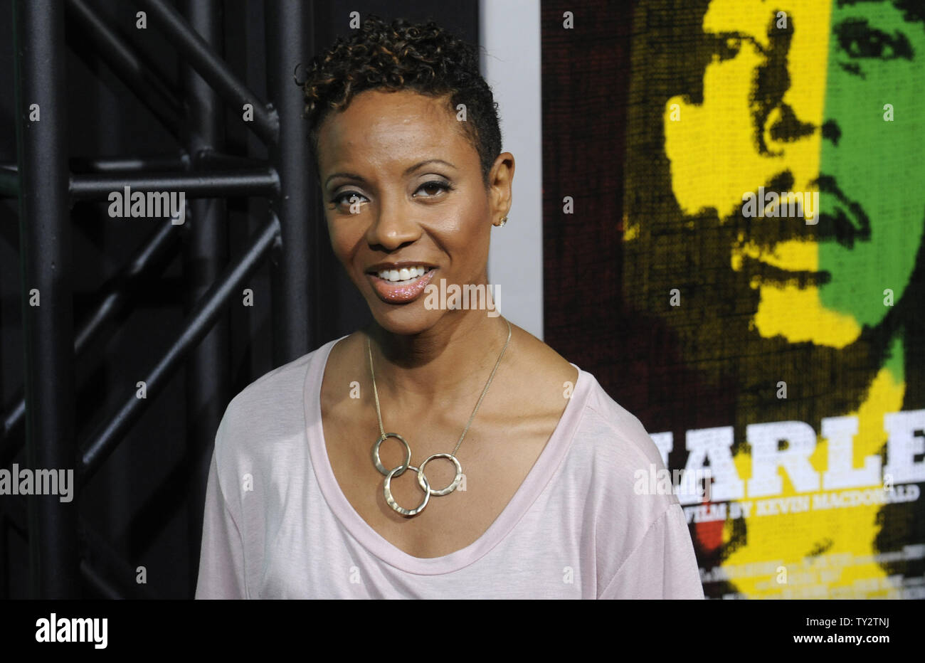 MC Lyte attends the premiere of the film 