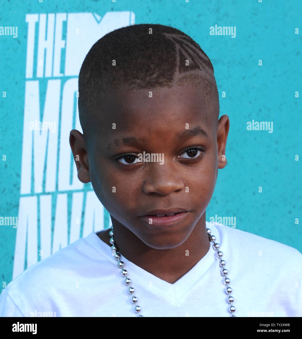 Lil Niqo arrives at the MTV Movie Awards at the Gibson Amphitheatre in Universal City, California.  UPI/Jim Ruymen Stock Photo