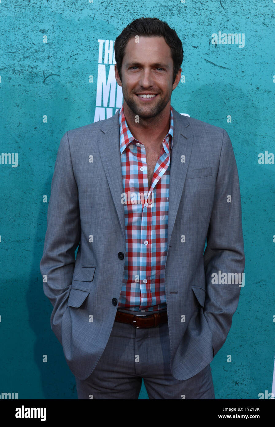 Actor Mike Faiola arrived at the MTV Movie Awards at the Gibson Amphitheatre in Universal City, California on June 3, 2012.  UPI/Jim Ruymen Stock Photo