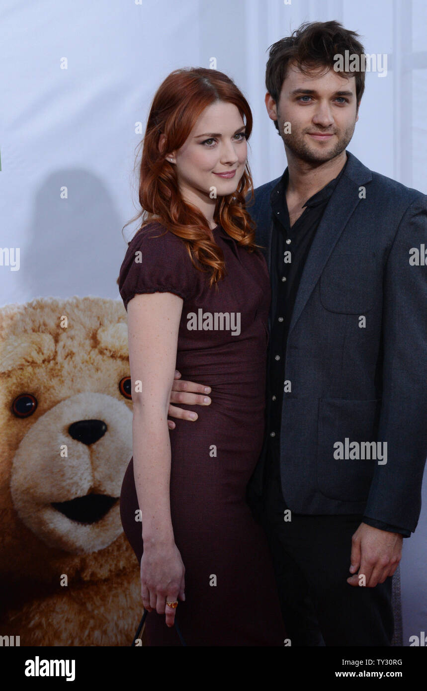 Actress Alexandra Breckenridge and her boyfriend Casey Hooper attend