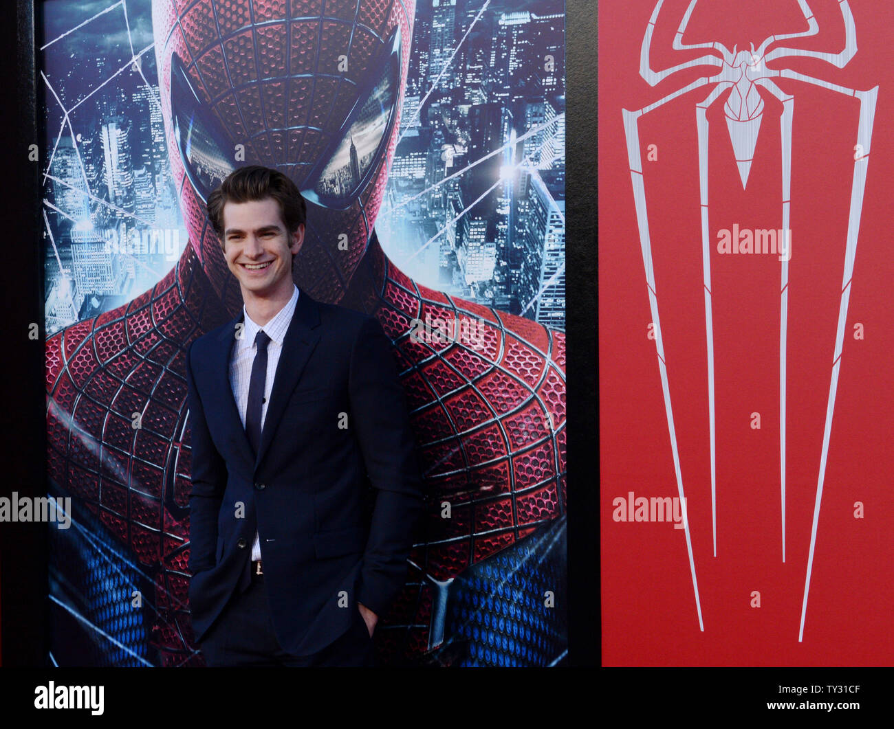 Spider Man Film Andrew Garfield Stock Photos Spider Man Film