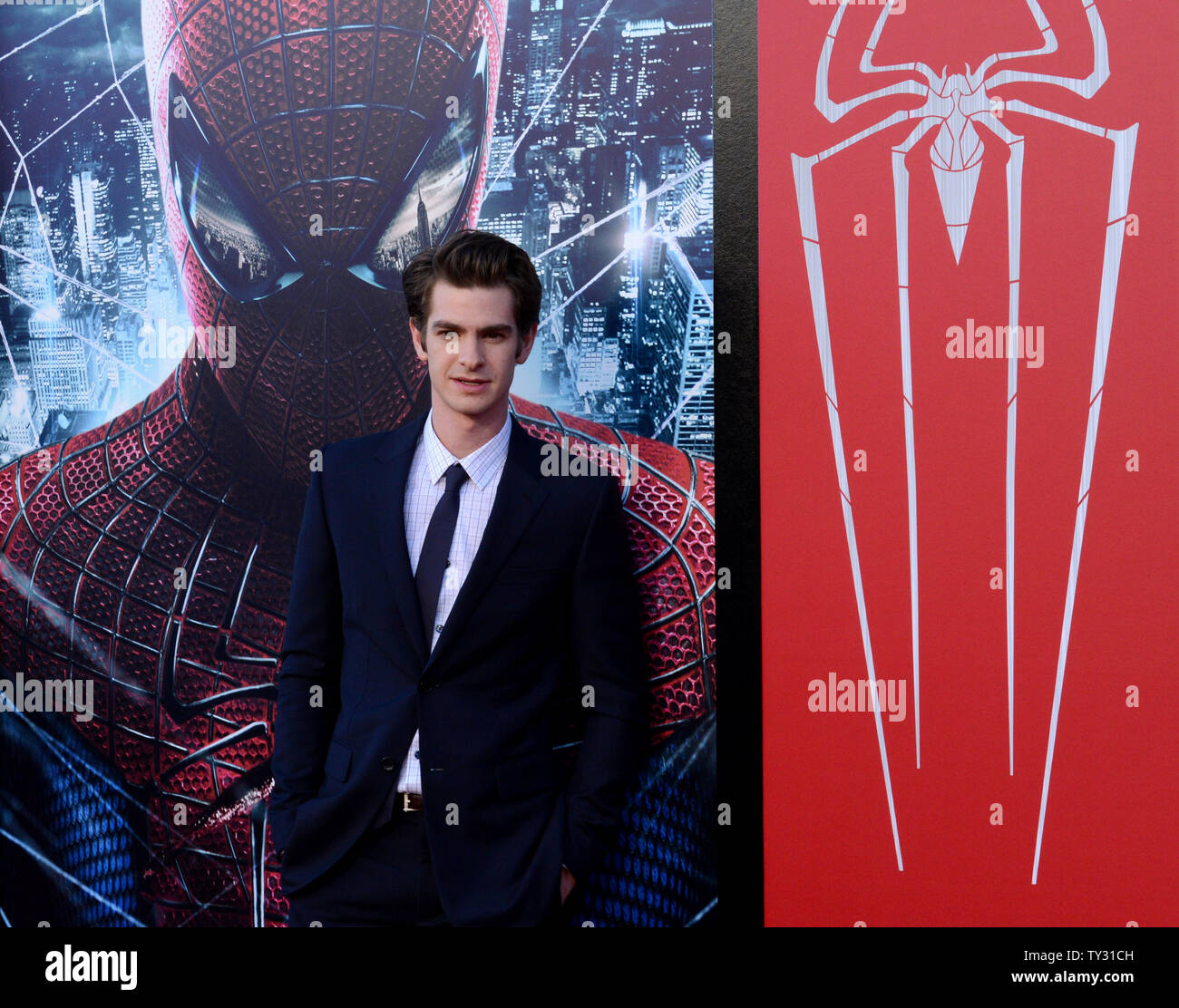 Andrew Garfield The Amazing Spider Man Stock Photos Andrew