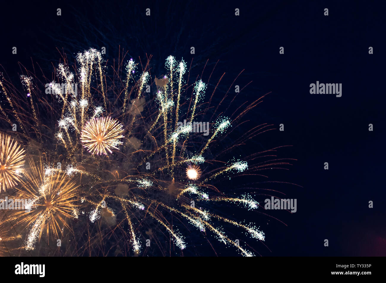 fireworks  background celebration event festival Stock Photo