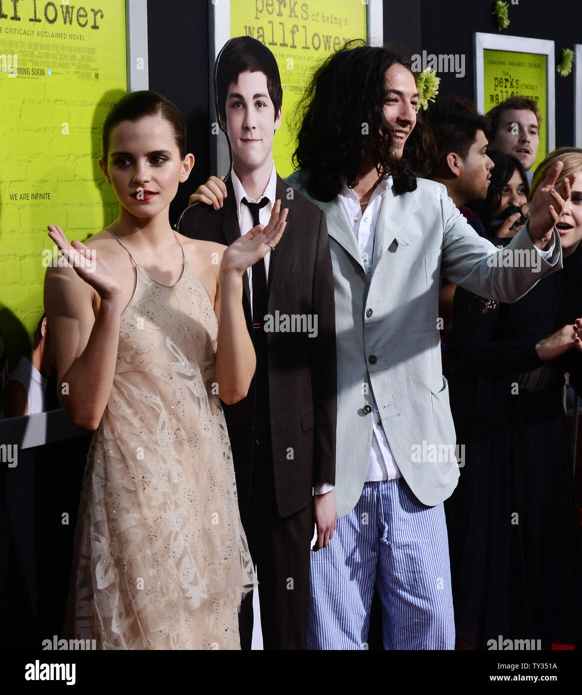 Logan Lerman Los Angeles Premiere Stock Photos Logan Lerman Los