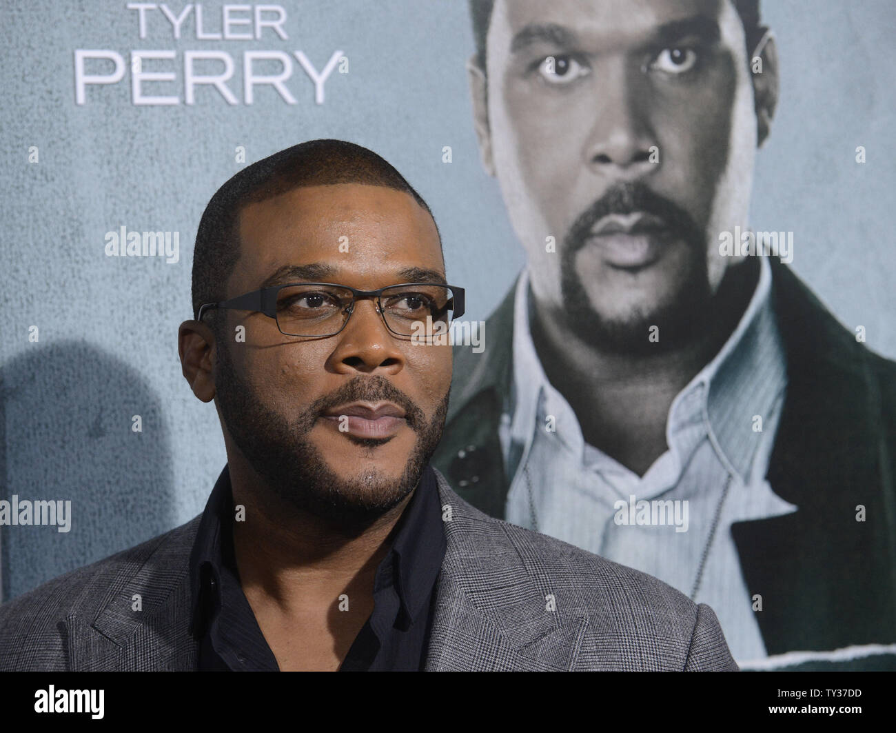 Cast member Tyler Perry attends the premiere of the film "Alex Cross
