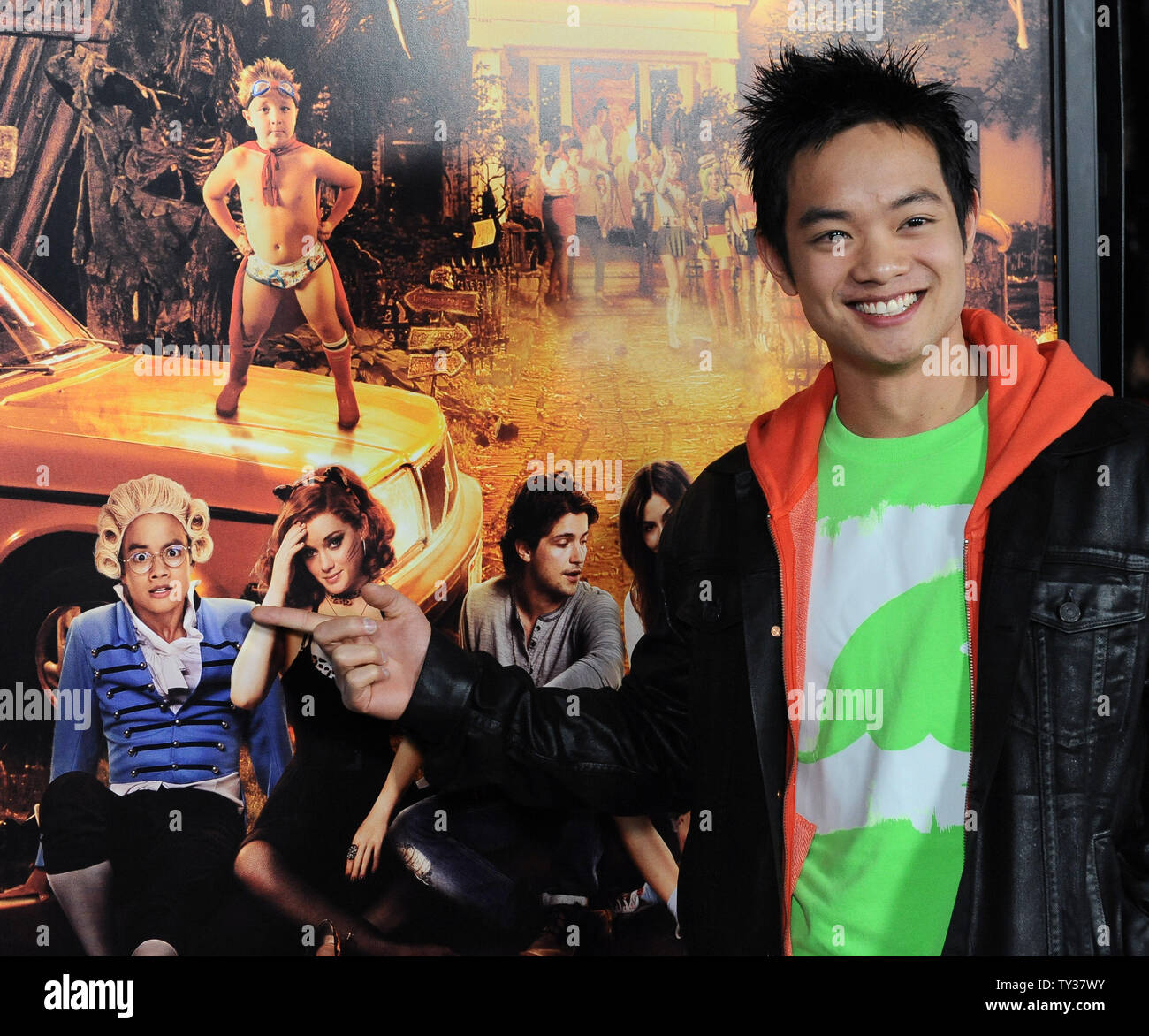 Actor Osric Chau, a cast member in the motion picture comedy "Fun Size",  attends the premiere
