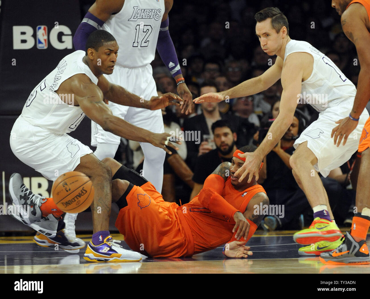 Metta world peace lakers hi-res stock photography and images - Alamy