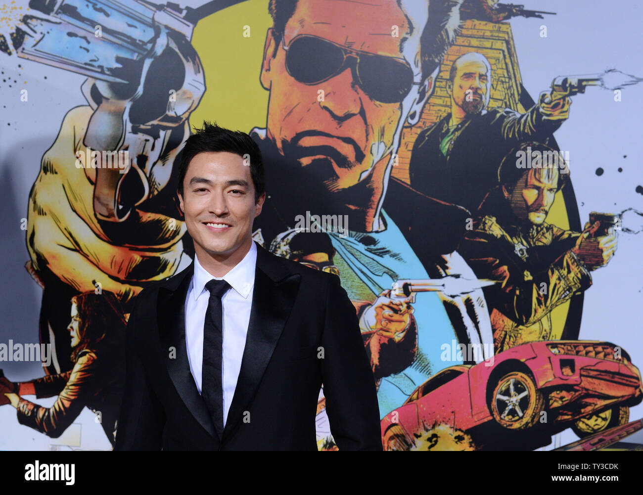 Daniel Henney, a cast member in the motion picture crime thriller 'The Last Stand' attends the premiere of the film at Grauman's Chinese Theatre in the Hollywood section of Los Angeles on January 14, 2013.  UPI/Jim Ruymen Stock Photo