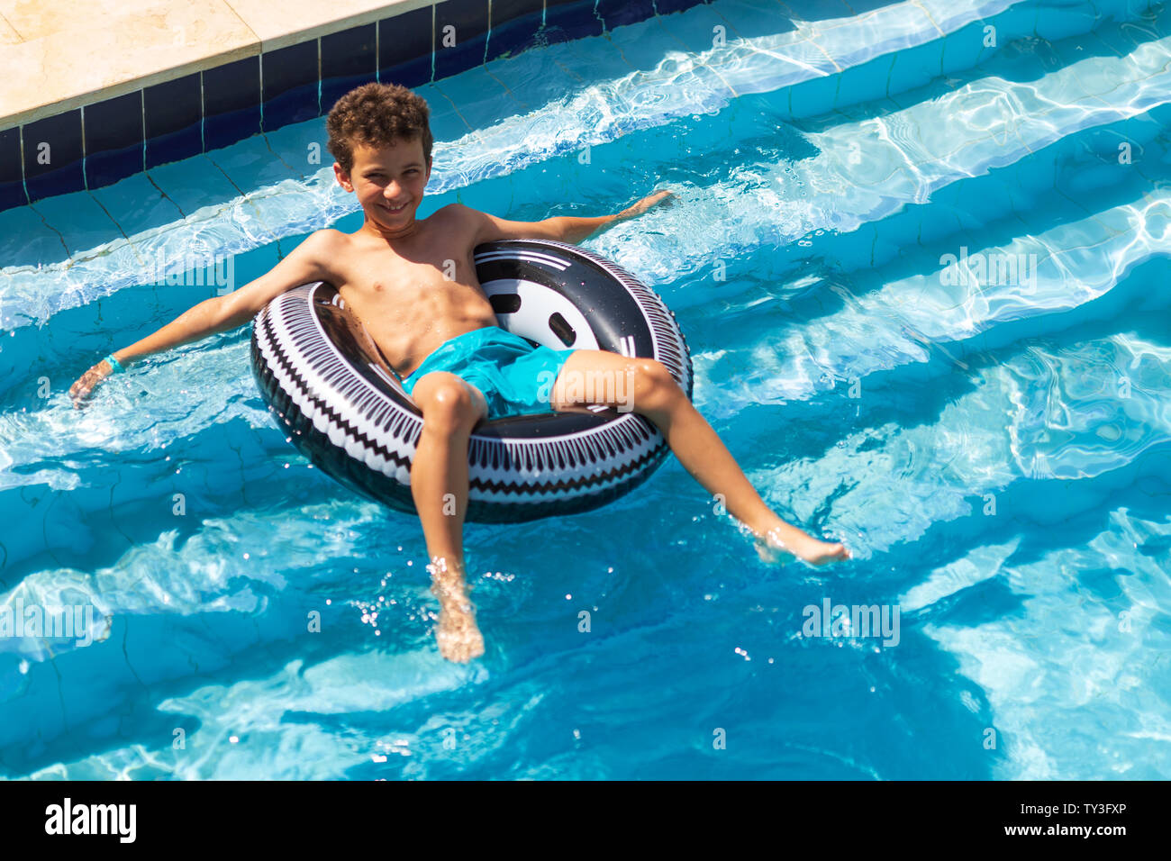 inflatable circle pool
