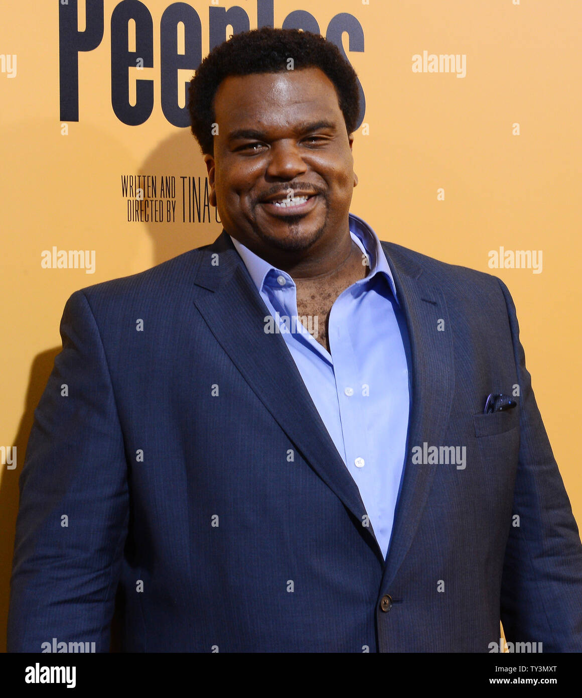 Peeples Cast Craig Robinson, a cast member in the motion picture comedy