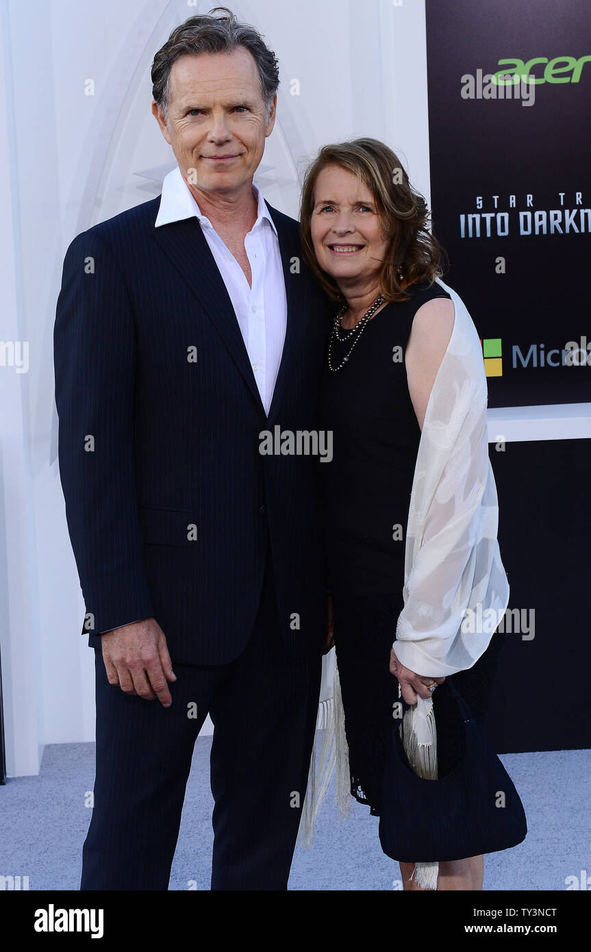 Bruce Greenwood and wife Susan Devlin arrive for the 'Star Trek Into Darkness' premiere at the Dolby Theater in the Hollywood section of Los Angeles on May 14, 2013.    UPI/Jim Ruymen Stock Photo