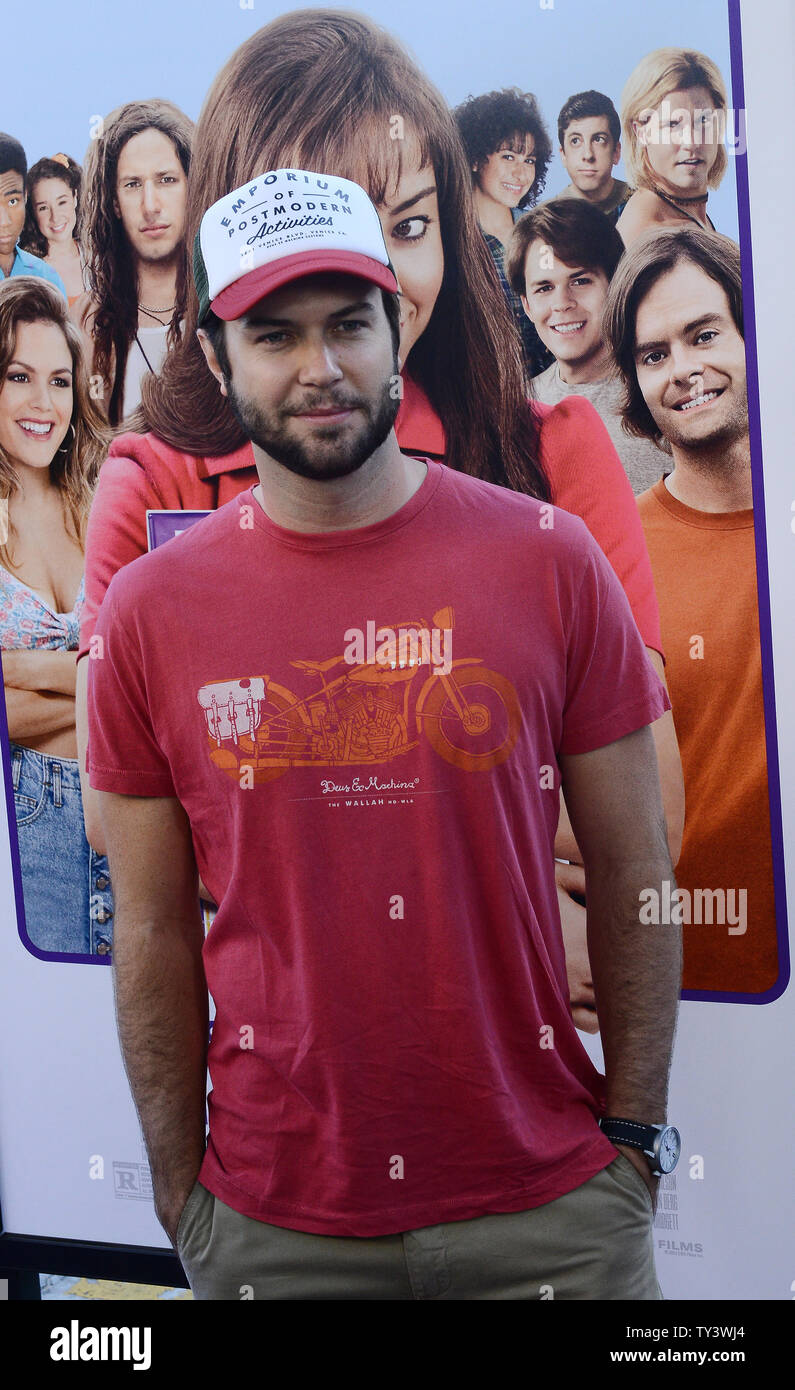 Actor Taran Killam from "The Heat" attends the "The To Do List" premiere at  the Bruin Theatre in the Westwood section of Los Angeles on July 23, 2013.  "The To Do List"