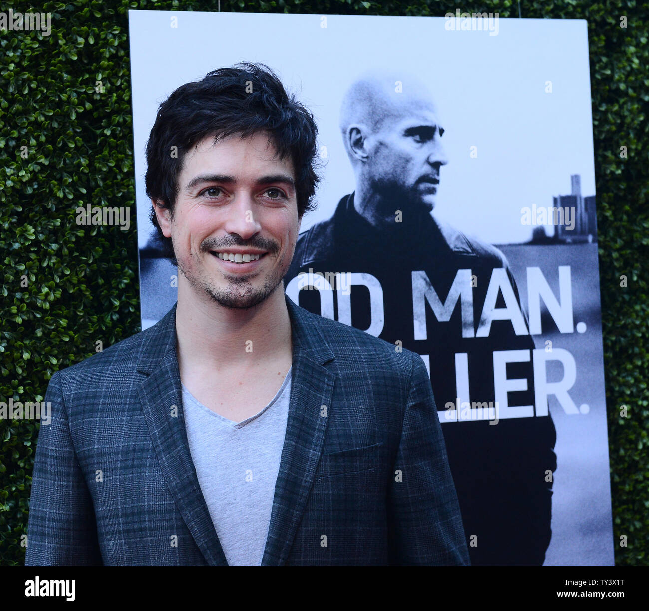 Actor Ben Feldman attends the premiere