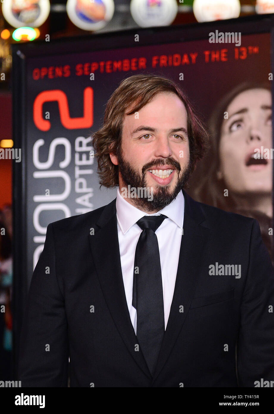 Angus Sampson attends the premiere of the motion picture horror thriller 'Insidious: Chapter 2' at Universal CityWalk in Universal City on September 10, 2013. The haunted Lambert family seeks to uncover the mysterious childhood secret that has left them dangerously connected to the spirit world.  UPI/Jim Ruymen Stock Photo