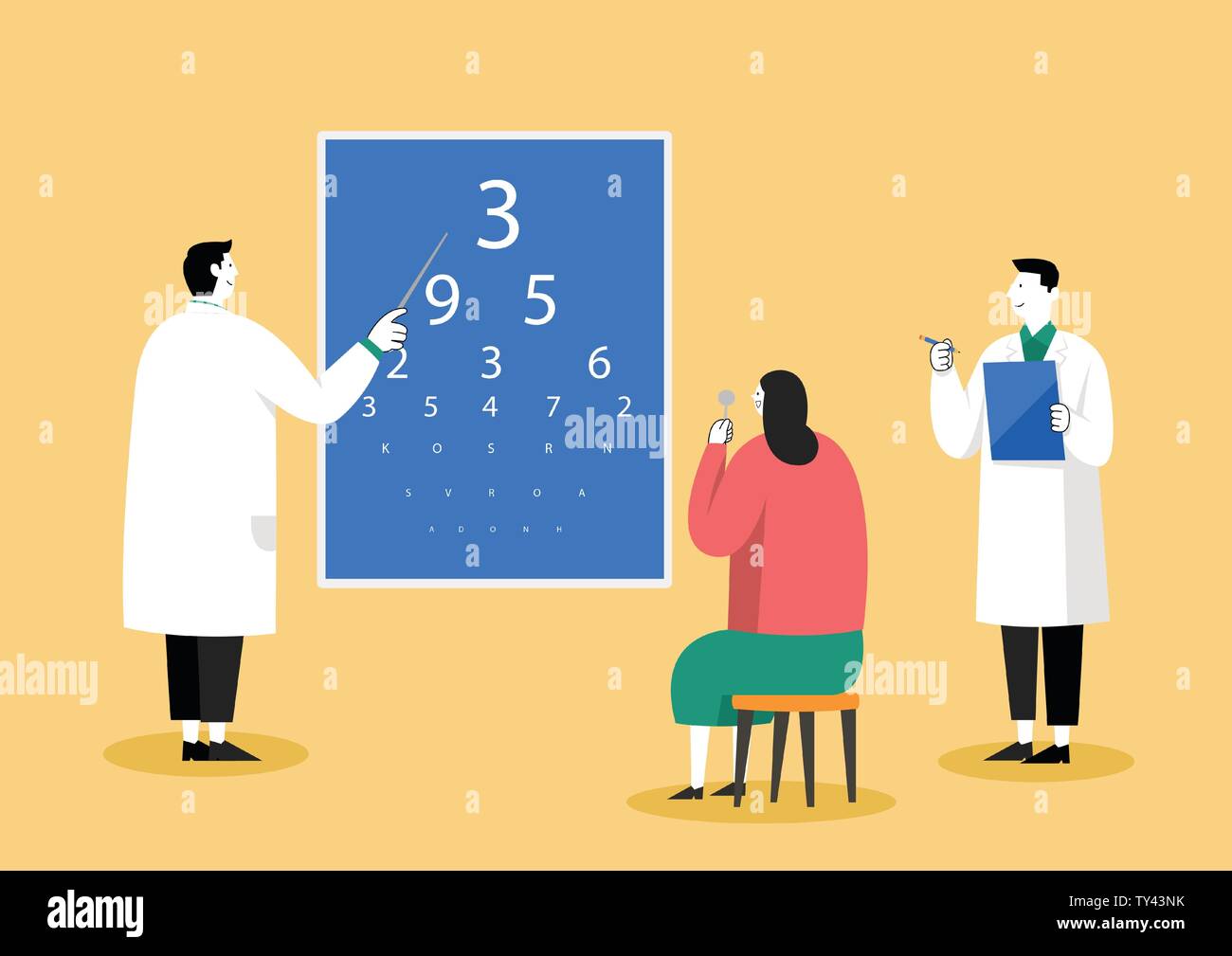 Medical Check Up Stock Vector Images Alamy