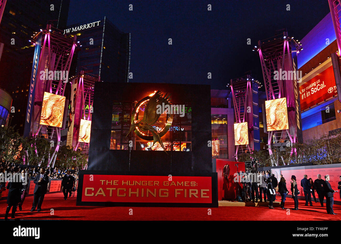 The Hunger Games: Catching Fire' Los Angeles premiere - Los Angeles Times