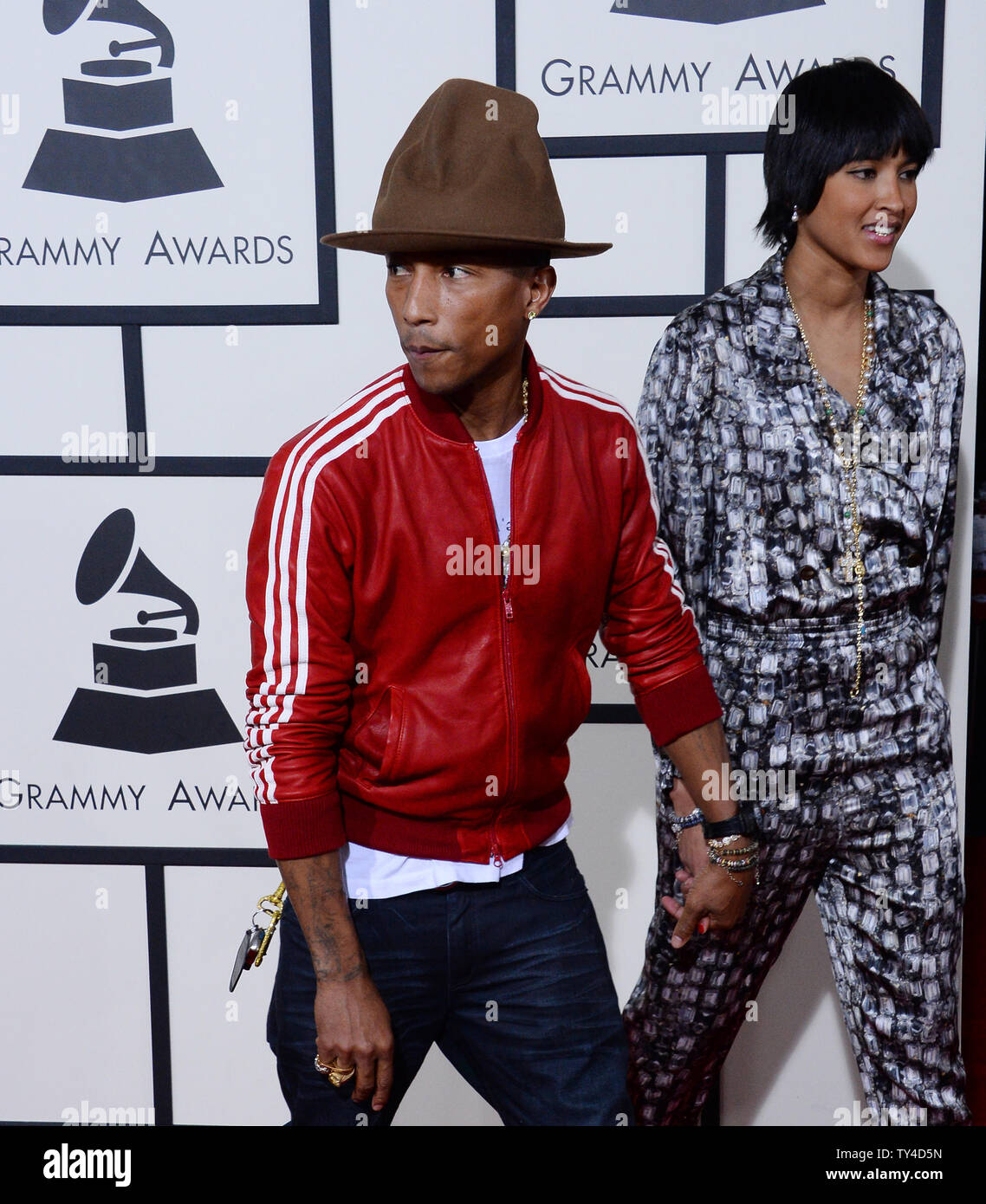Photo: Pharrell Williams Attends the 65th Grammy Awards in Los Angeles -  LAP20230205579 