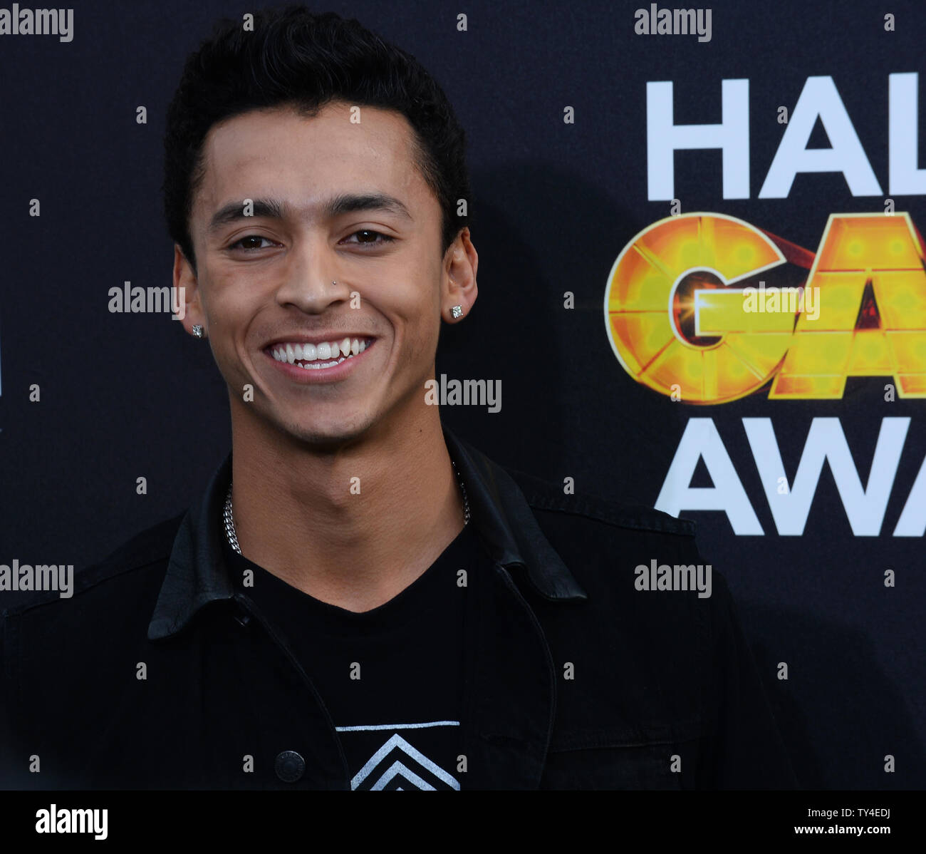 Professional street skateboarder Nyjah Huston attends Cartoon Network's fourth annual Hall of
