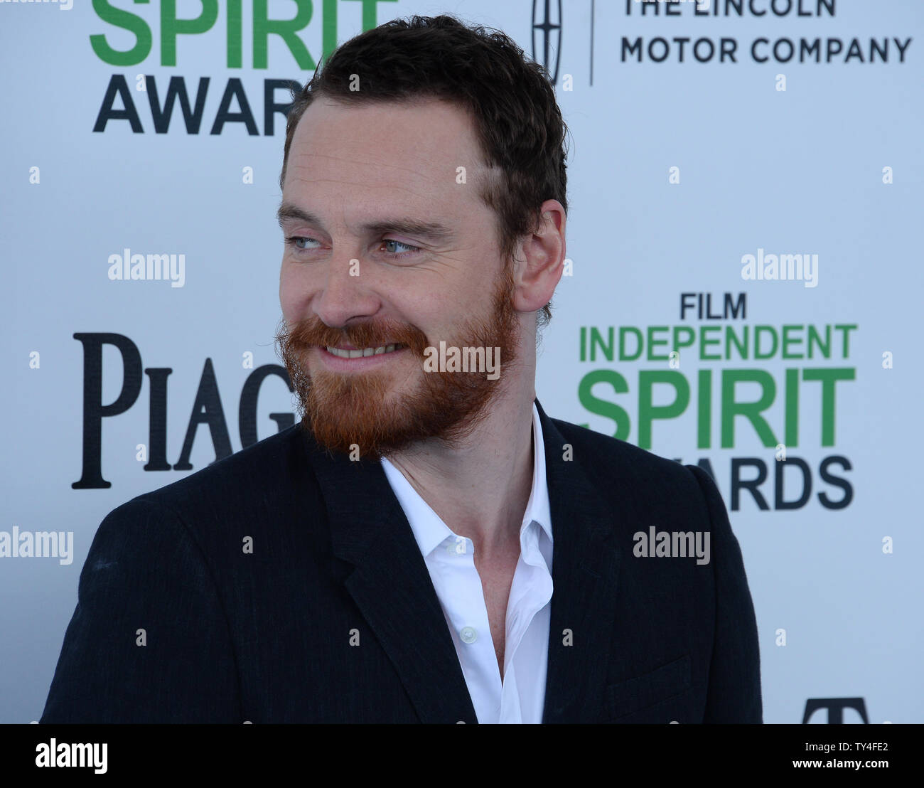 Actor Michael Fassbender Attends The 29th Annual Film Independent Spirit Awards In Santa Monica 