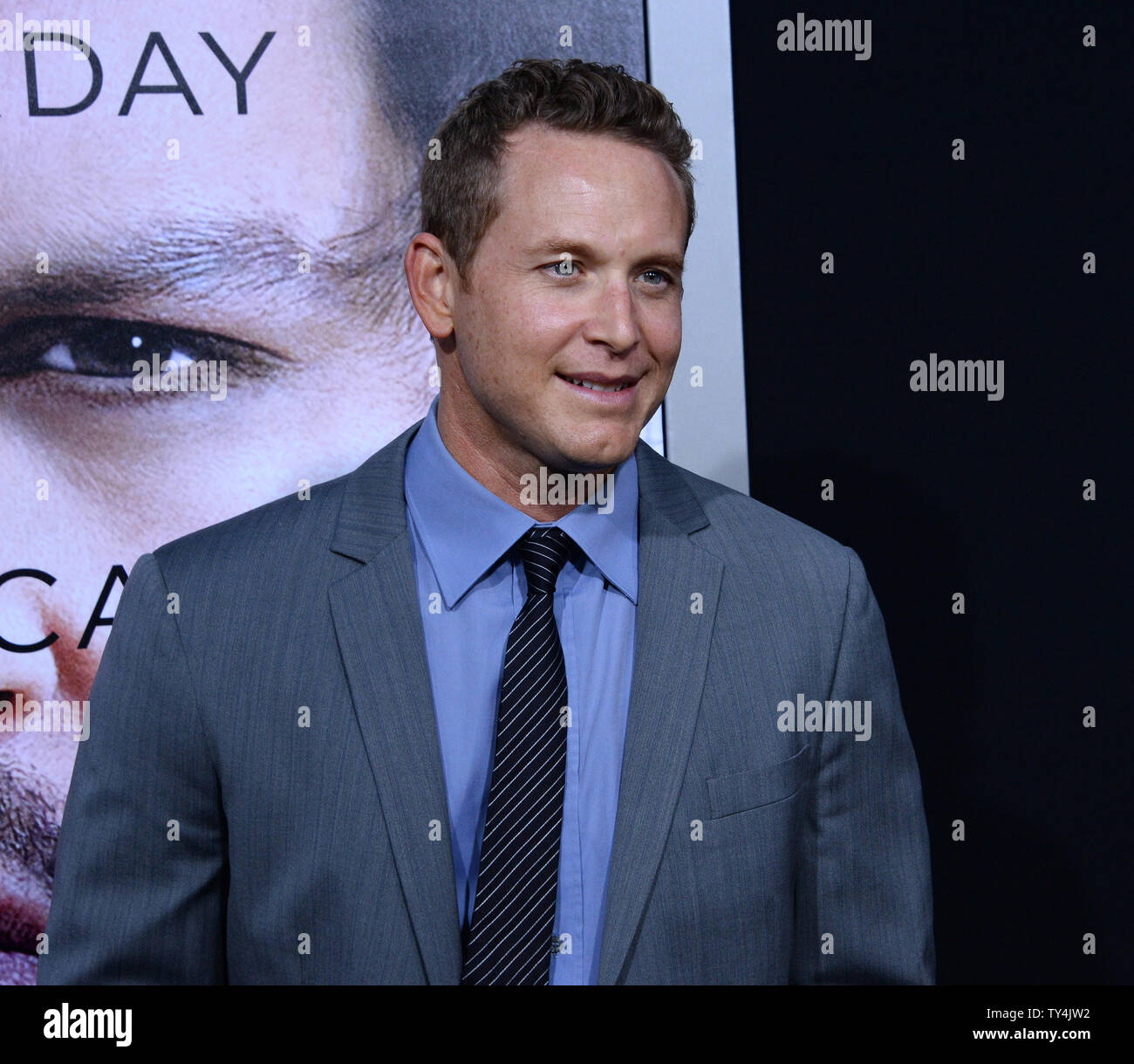 Cast member Cole Hauser attends the premiere of the sci-fi motion picture thriller 'Transcendence' at the Regency Village Theatre in the Westwood section of Los Angeles on April 10, 2014 Storyline: A terminally ill scientist uploads his mind to a computer. This grants him power beyond his wildest dreams, and soon he becomes unstoppable.   UPI/Jim Ruymen Stock Photo