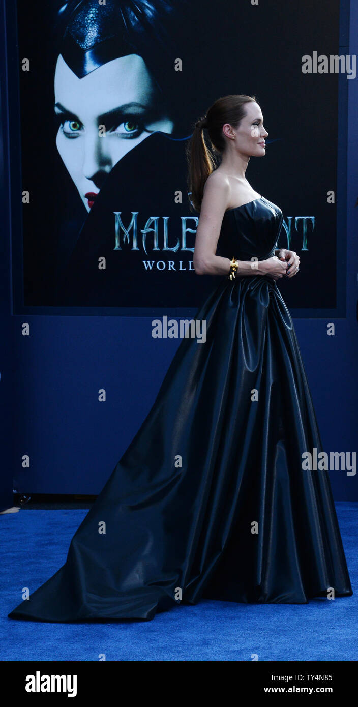 Cast member Angelina Jolie attends the premiere of the motion picture ...