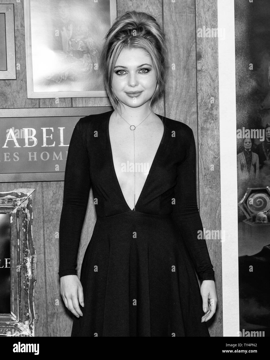 Westwood, CA - June 20, 2019: Sammi Hanratty attends the Premiere Of Warner Bros' 'Annabelle Comes Home' held at Regency Village Theatre Stock Photo