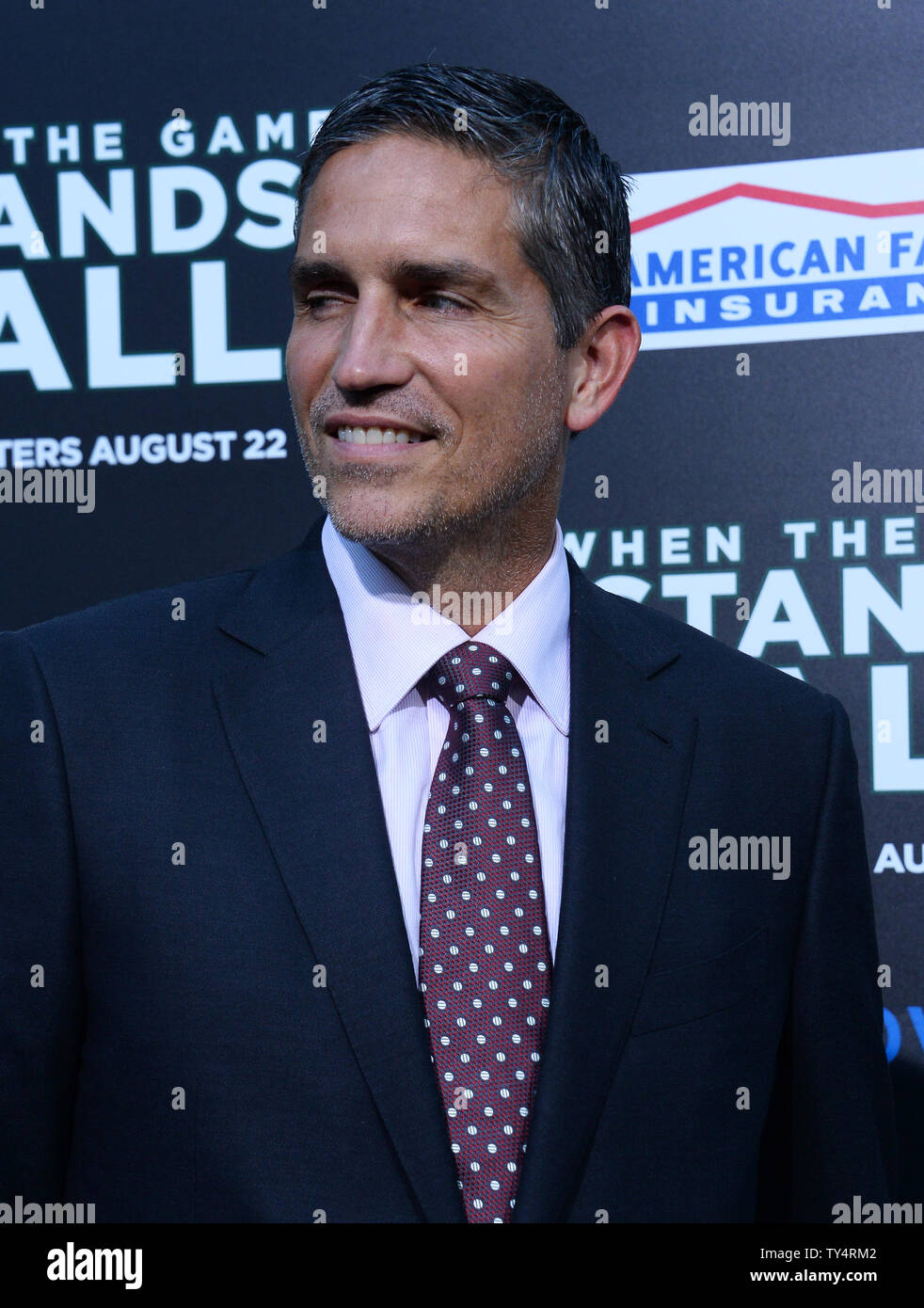 Cast member Jim Caviezel attends the premiere of the motion picture