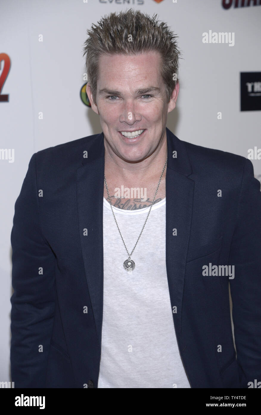 Cast member Mark McGrath attends a screening of "Sharknado 2 The
