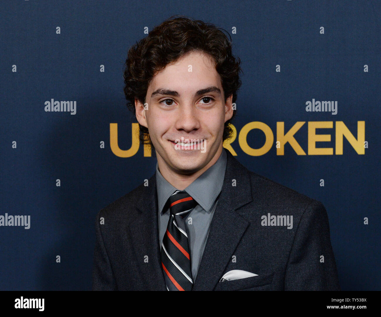 Cast member John D'Leo attends the premiere of the biographical motion